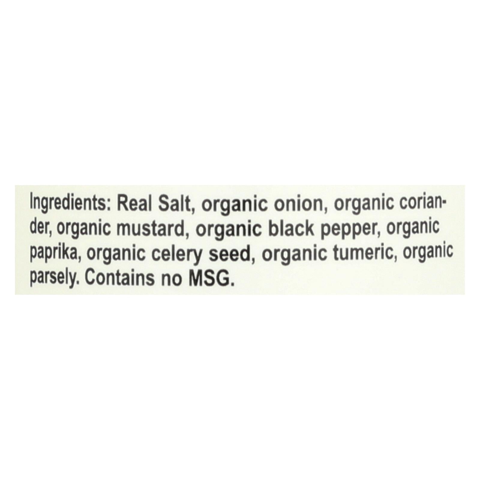 Redmond's Organic Season Salt  - 1 Each - 8.25 OZ