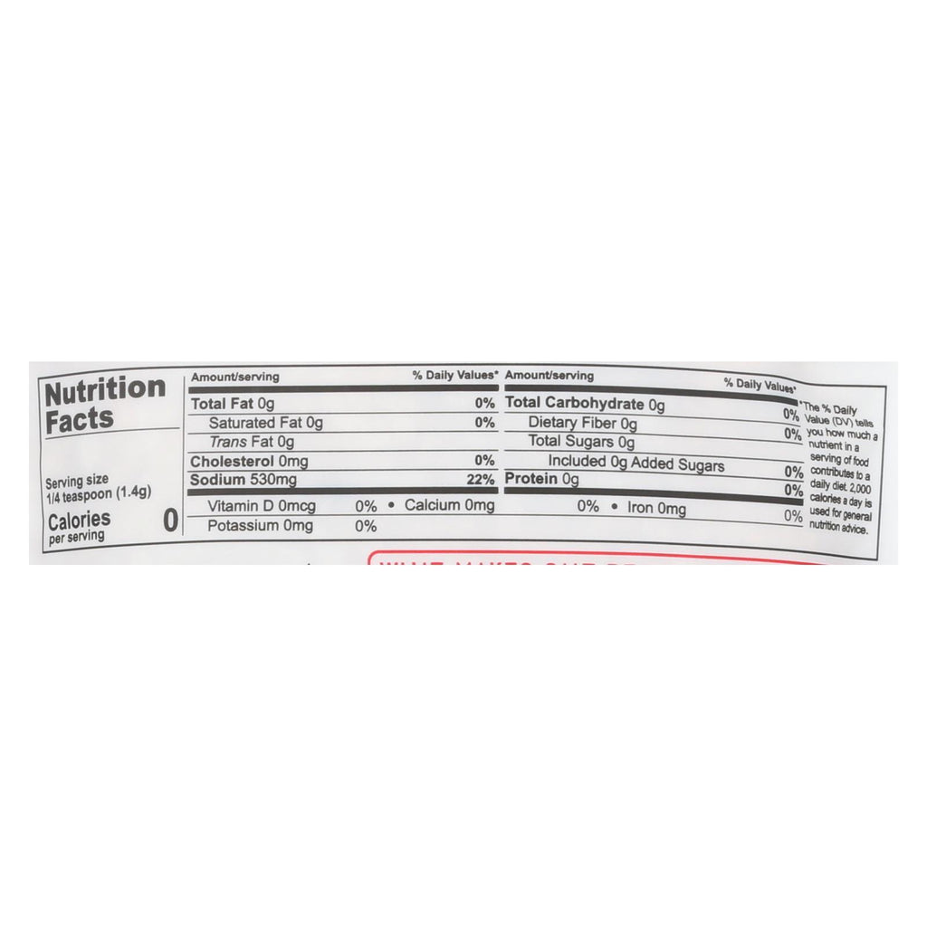 Real Salt Coarse Grind Pouch - Case of 6 - 16 oz.