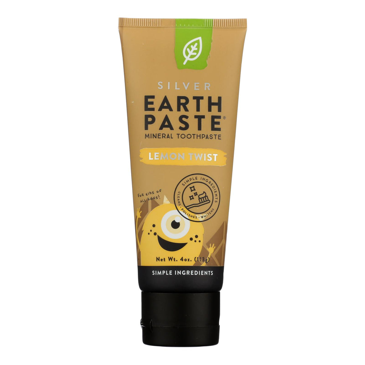 Redmond Trading Company Earthpaste - Lemon Twist - 4 oz