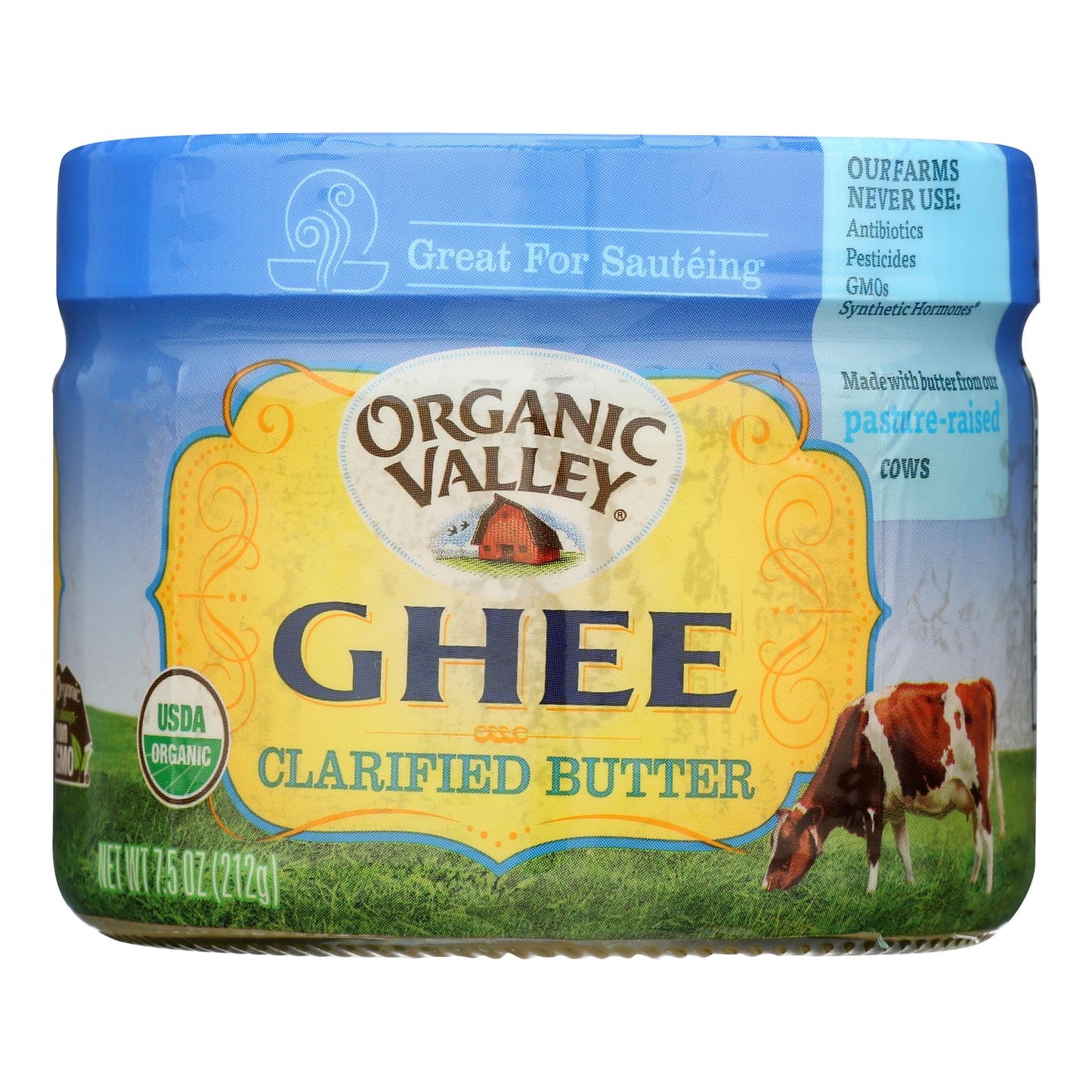 Purity Farms Ghee - Clarified Butter - Case of 12 - 7.5 oz.