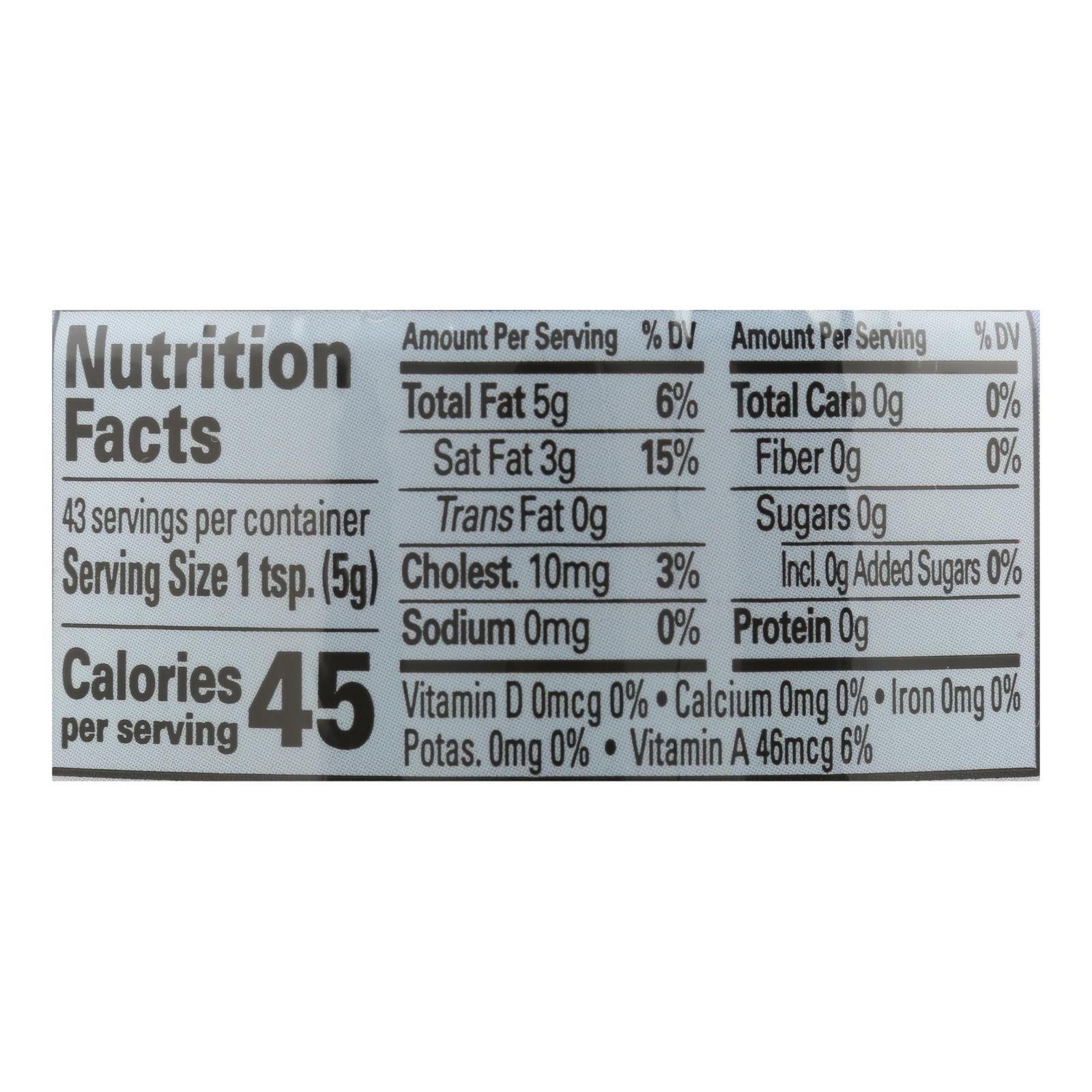 Purity Farms Ghee - Clarified Butter - Case of 12 - 7.5 oz.