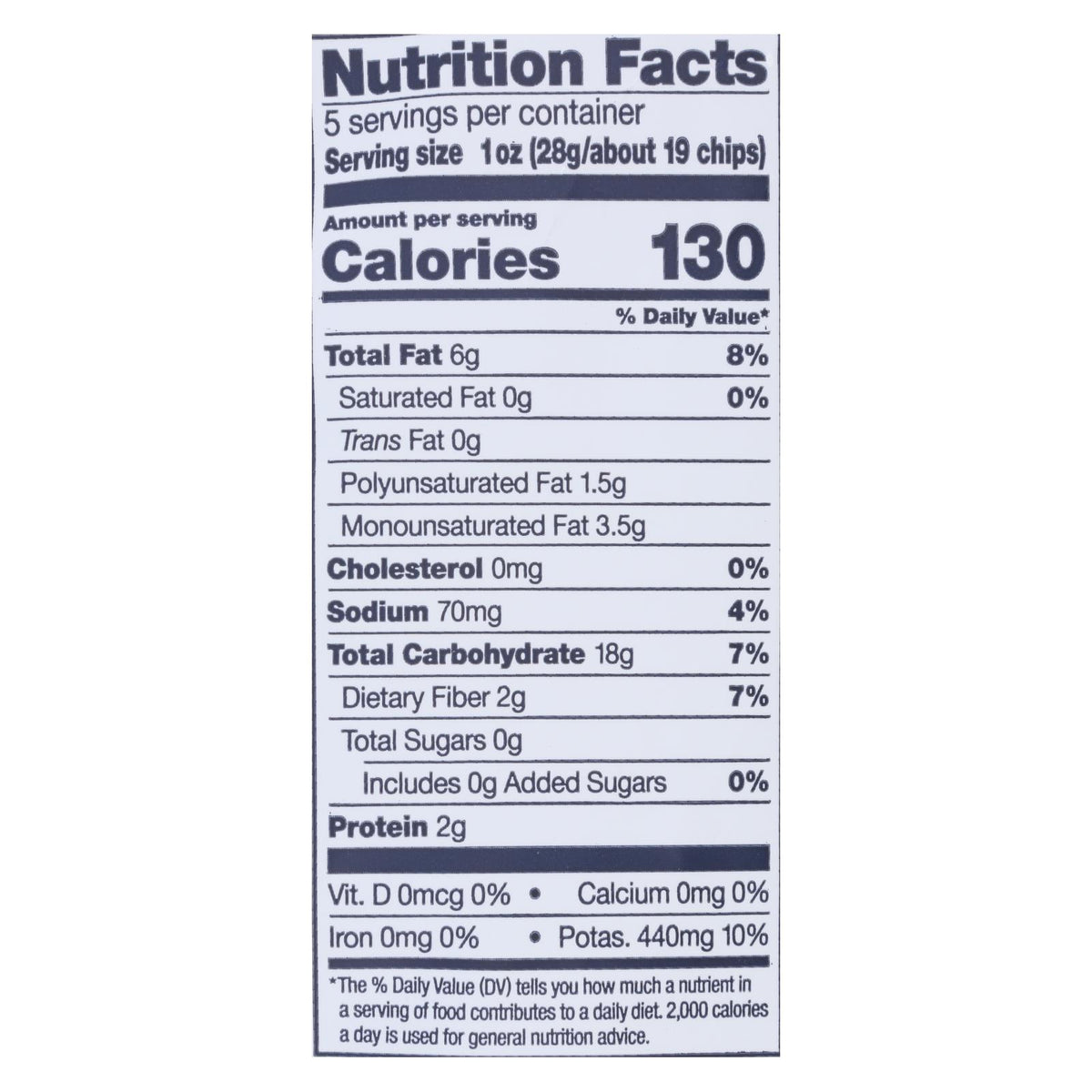 Cape Cod Potato Chips - Case of 8 - 5 OZ