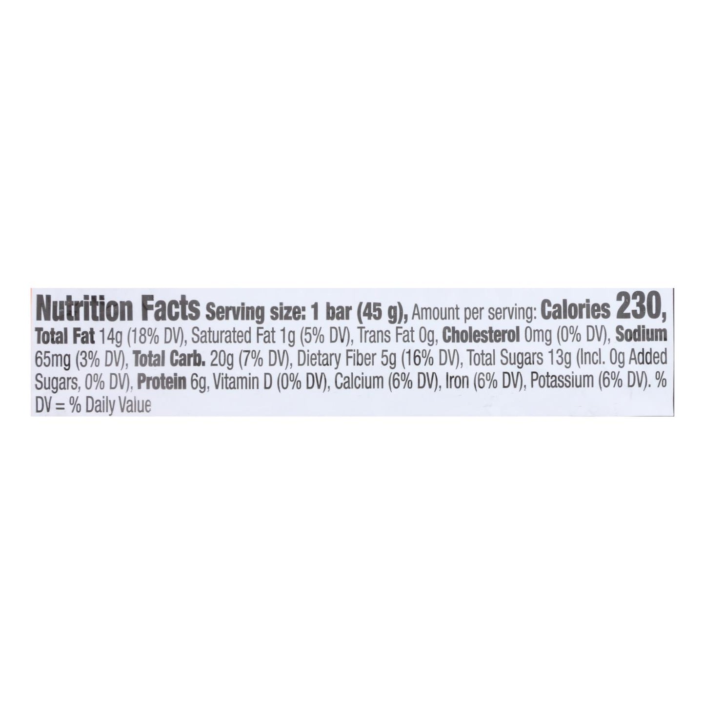 LaraBar - Cashew Cookie - Case of 16 - 1.6 oz