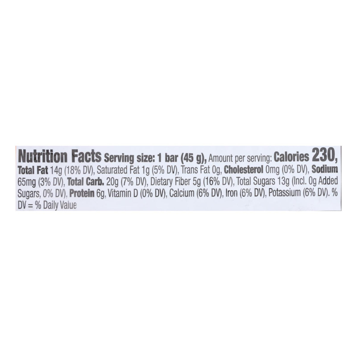LaraBar - Cashew Cookie - Case of 16 - 1.6 oz