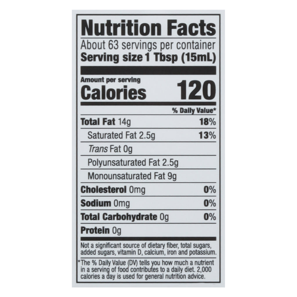 Spectrum Naturals - Olive Oil Organic Medium Trained Extra Virgin - Case of 6-32 Fluid Ounces