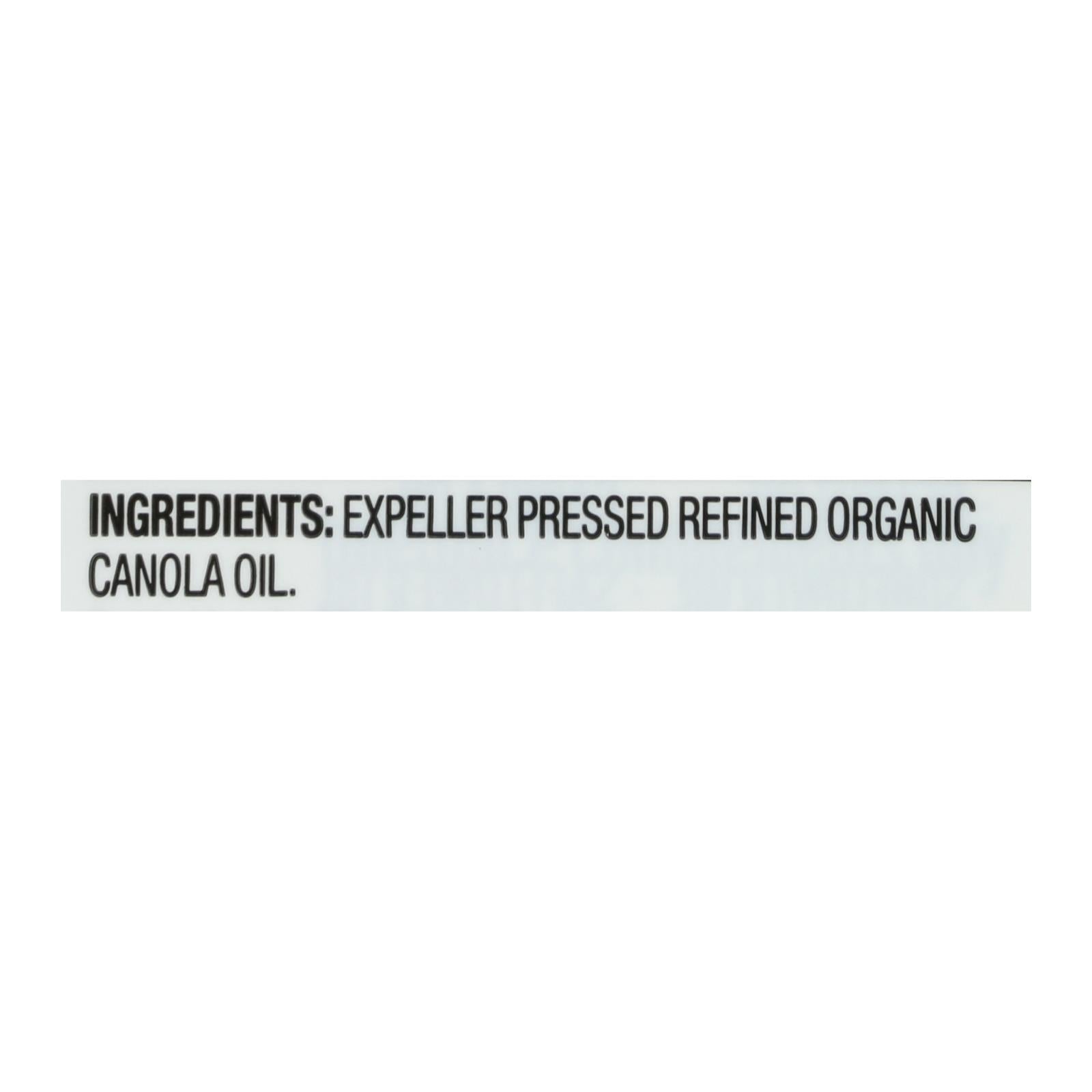 Spectrum Naturals Organic Refined Canola Oil - Case of 12 - 32 Fl oz.
