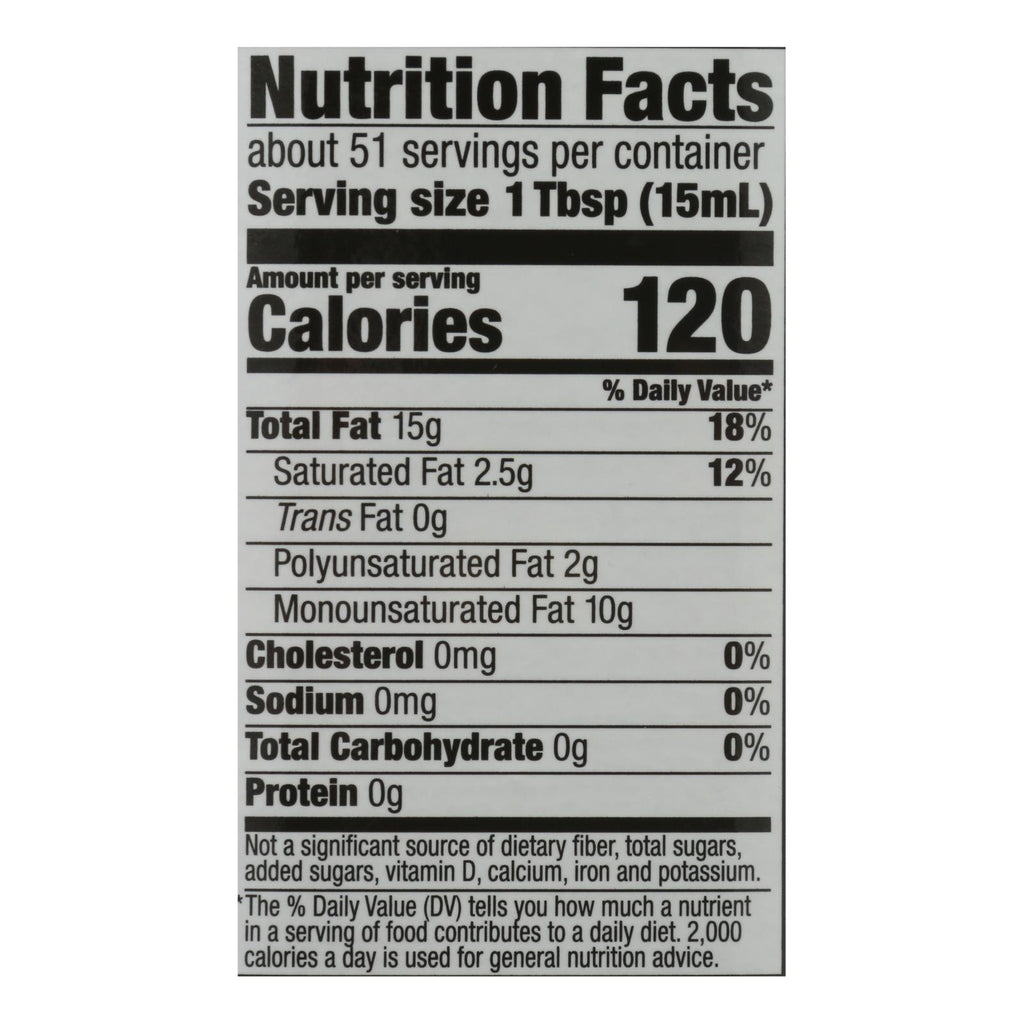 Spectrum Naturals Organic Unrefined Extra Virgin Olive Oil - Case of 6 - 25.4 Fl oz.