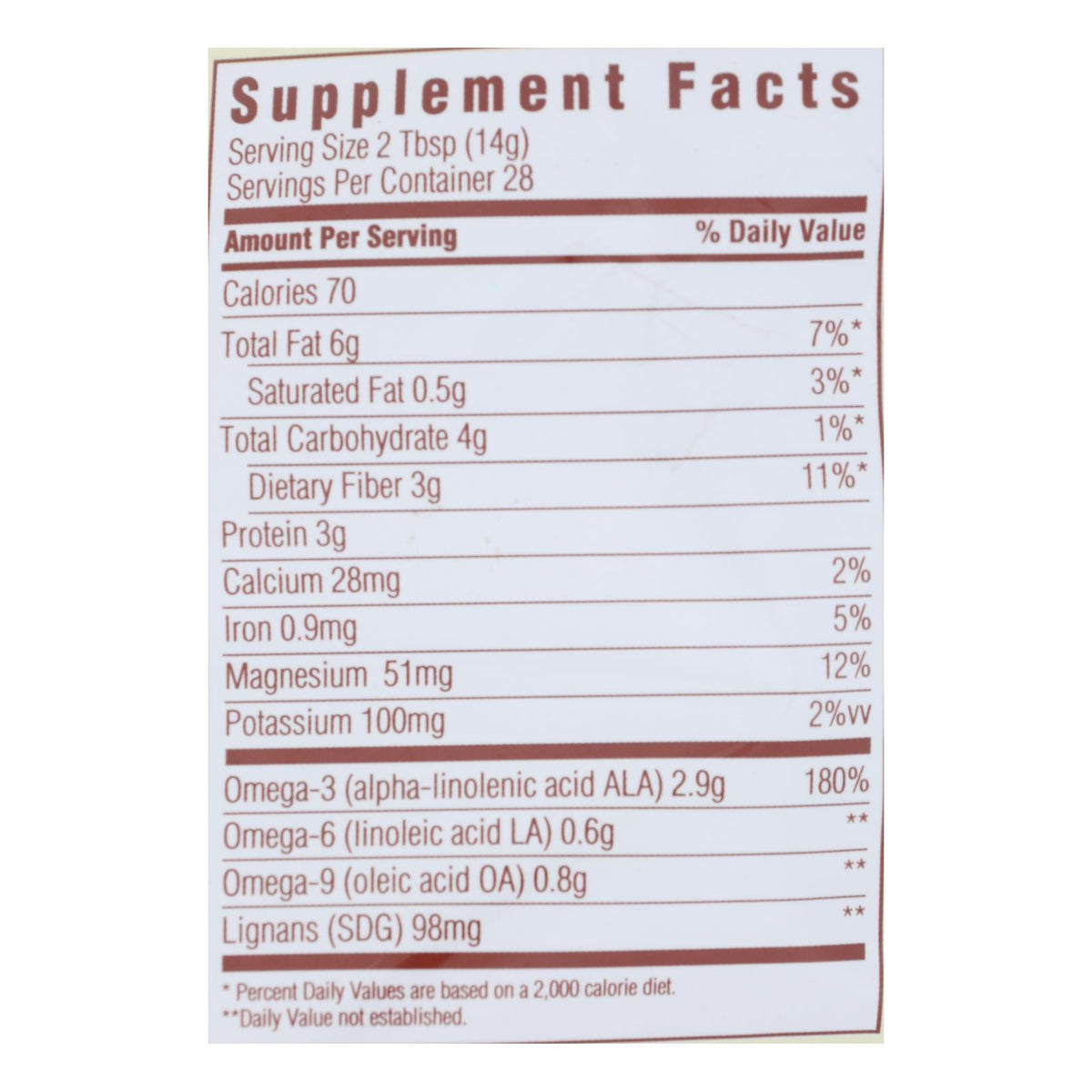 Spectrum Essentials Organic Ground Flaxseed - 14 oz