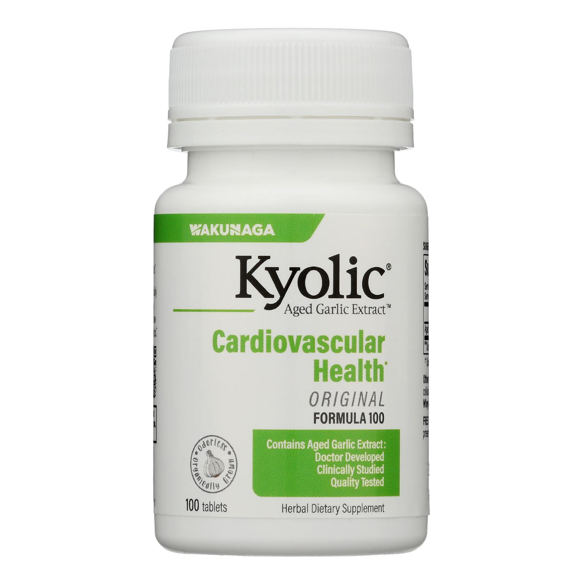 Kyolic - Aged Garlic Extract Cardiovascular Formula 100 - 100 Tablets