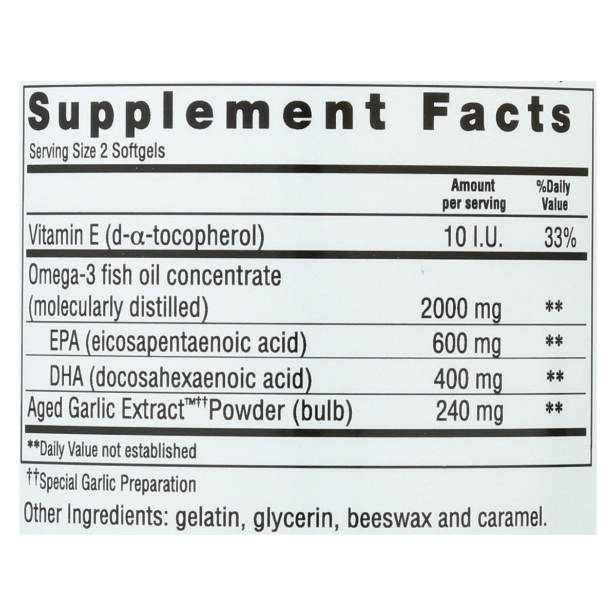 Kyolic - Aged Garlic Extract EPA Cardiovascular - 90 Softgels