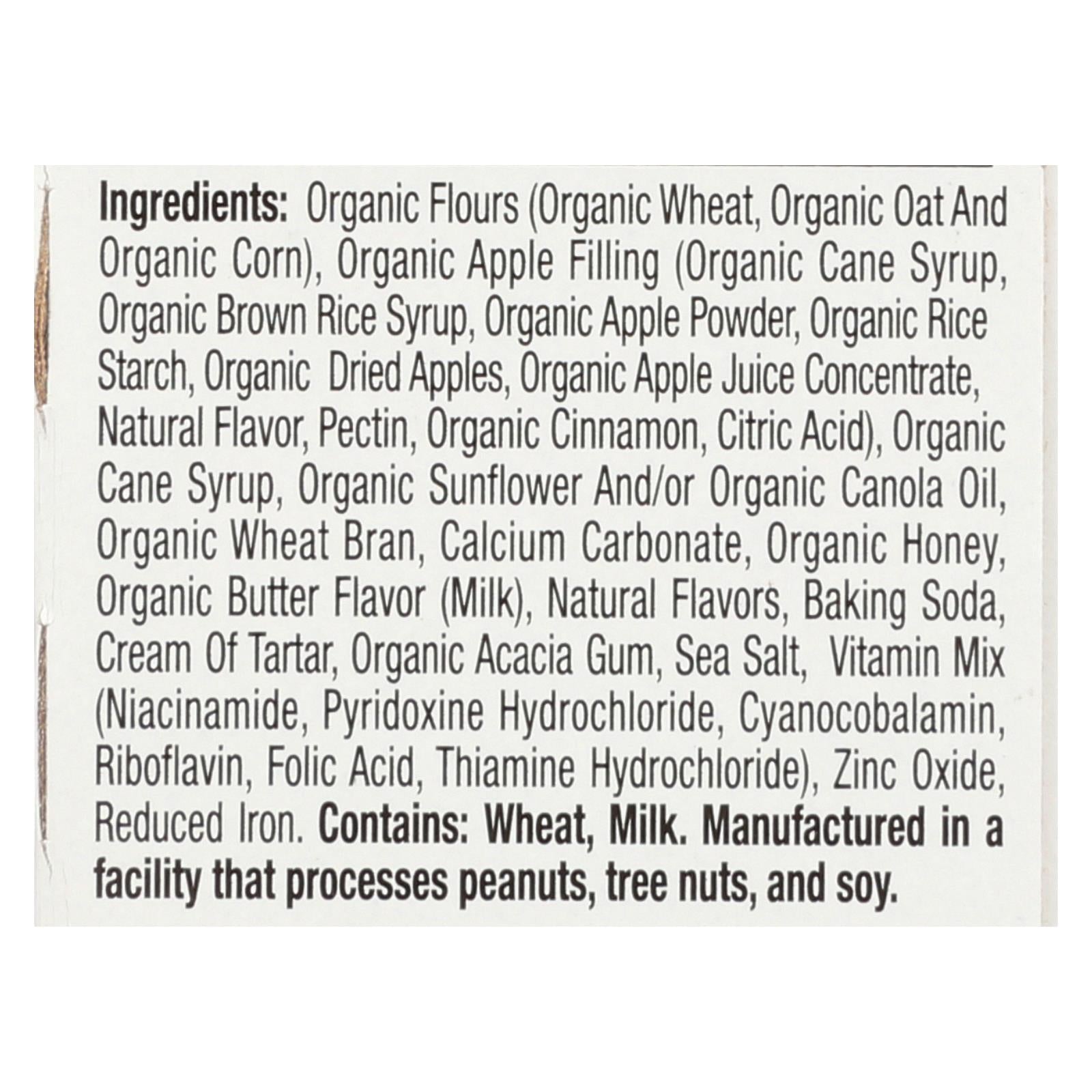 Earth's Best - Bars Sunny Days Apple - Case of 6-4.69 OZ