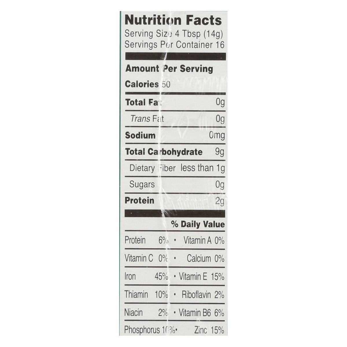 Earth's Best Organic Whole Grain Oatmeal Infant Cereal - Case of 12 - 8 oz.