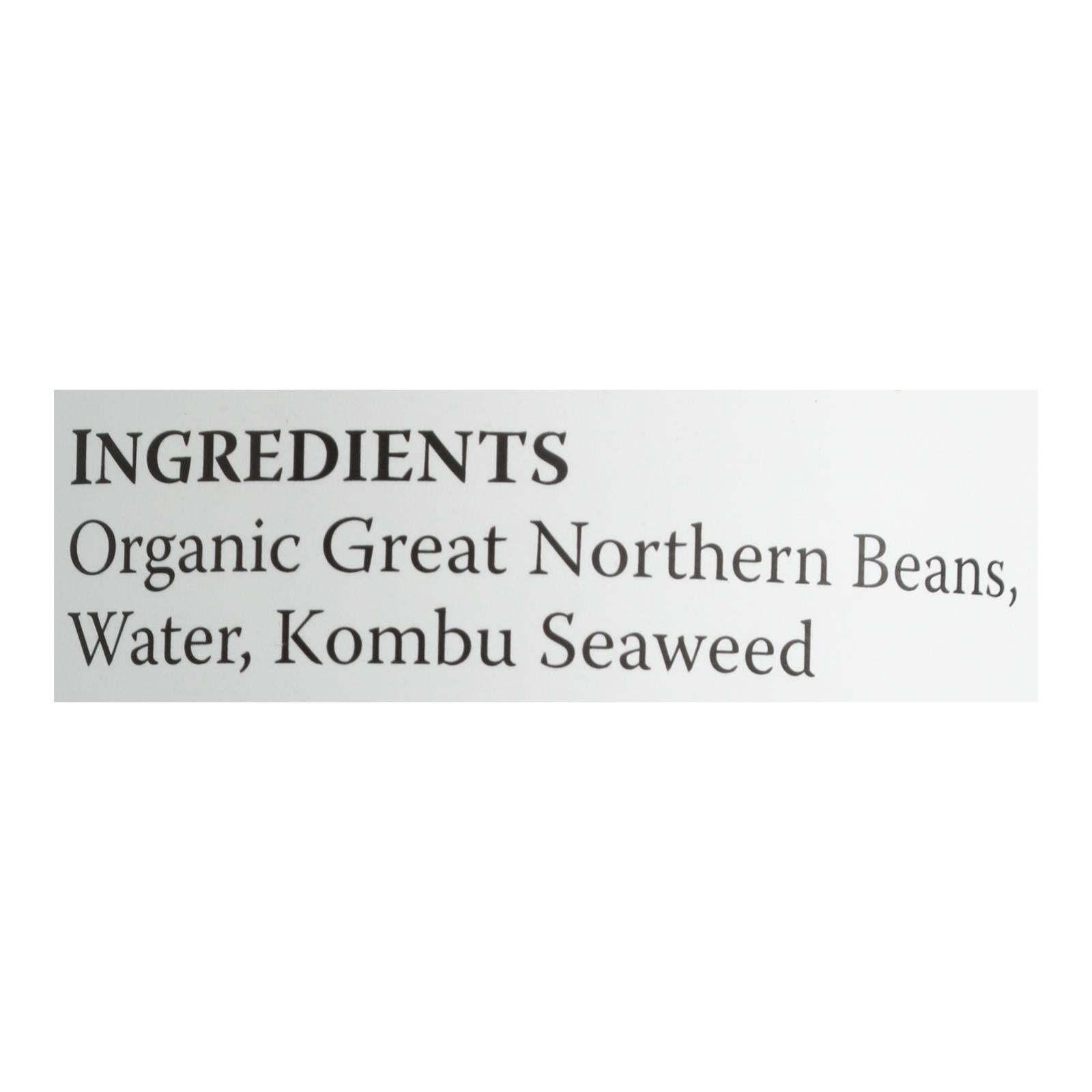 Eden Foods Great Northern Beans Organic - Case of 12 - 15 oz.