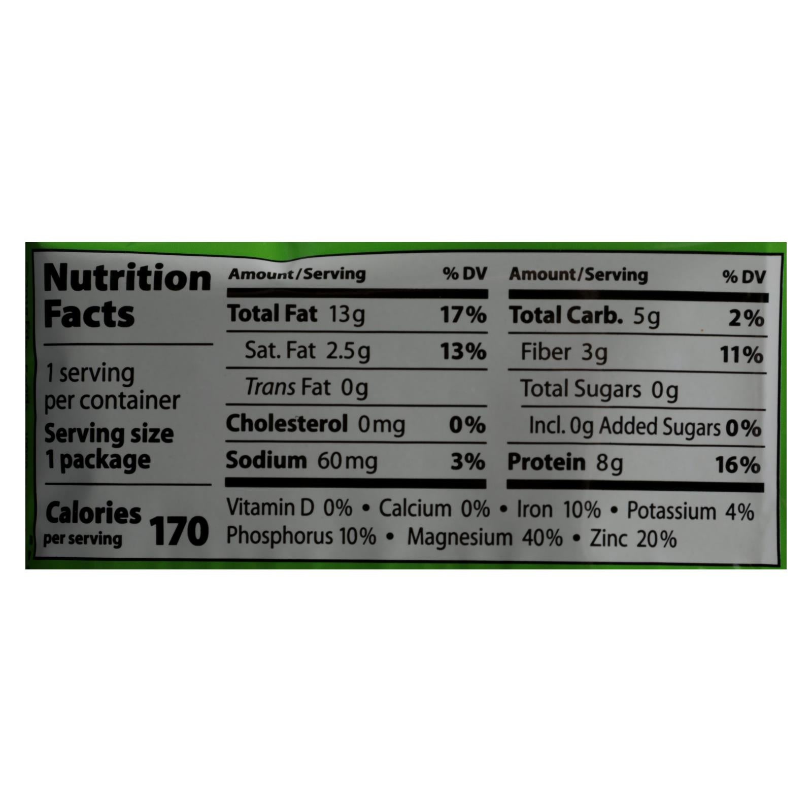 Eden Foods Organic Pumpkin Seeds - Dry Roasted - Spicy - 1 oz - Case of 12