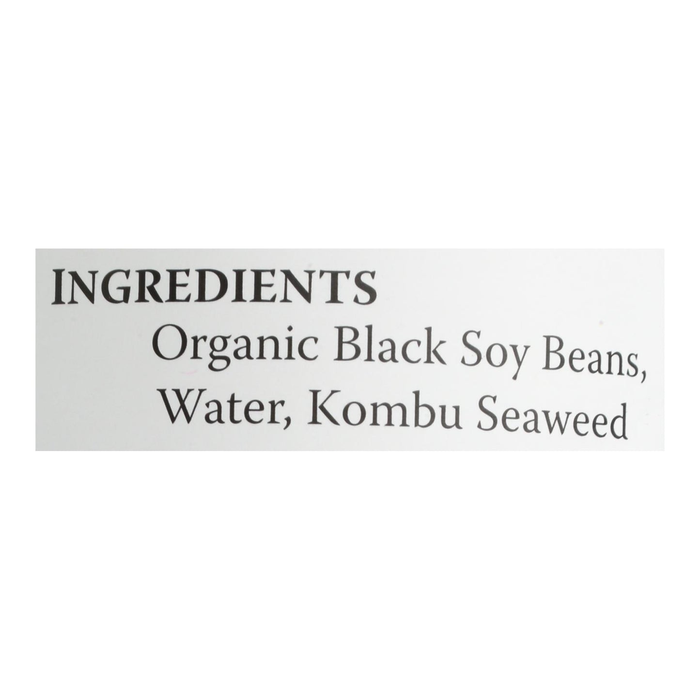 Eden Foods Organic Black Soy Beans - Case of 12 - 15 oz.