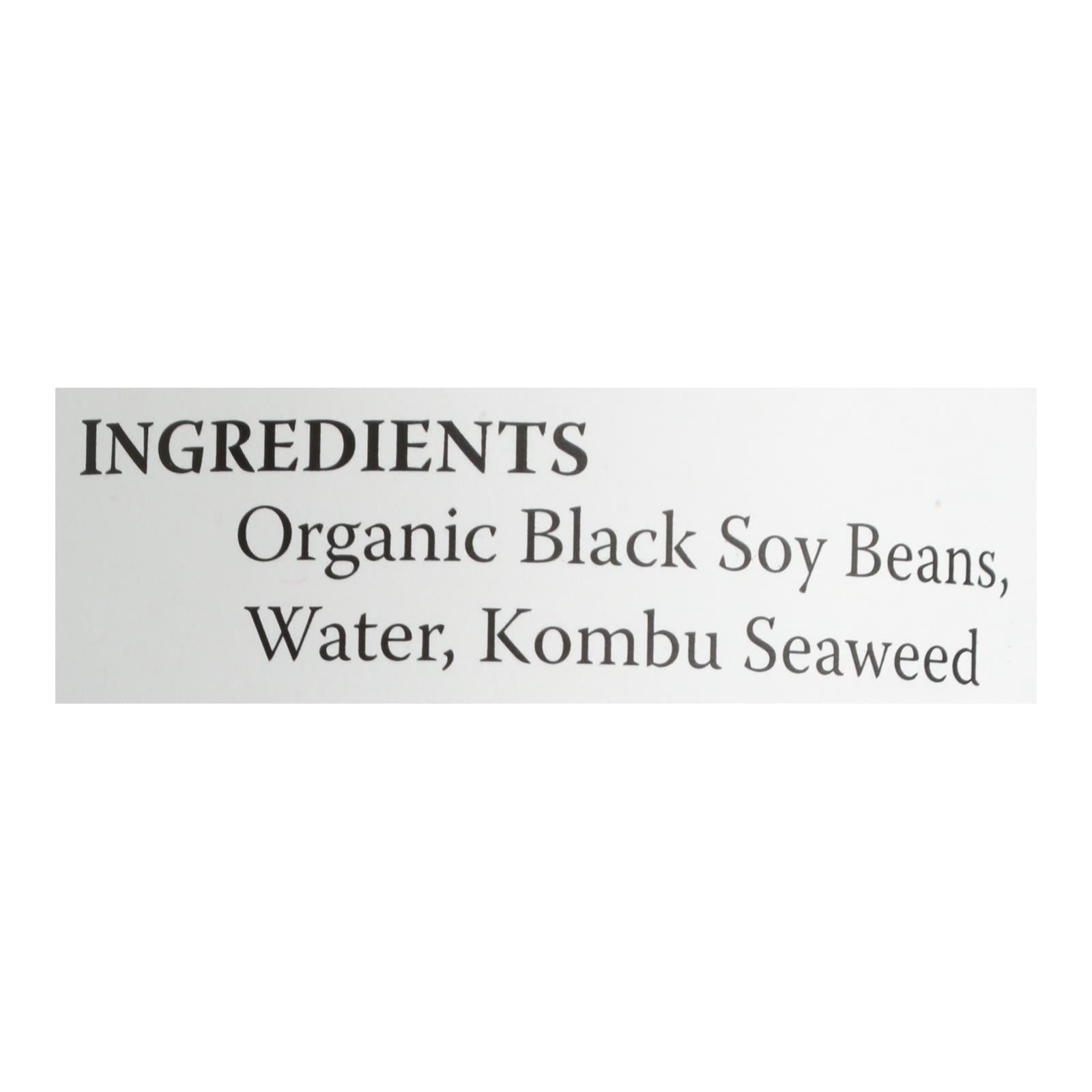 Eden Foods Organic Black Soy Beans - Case of 12 - 15 oz.