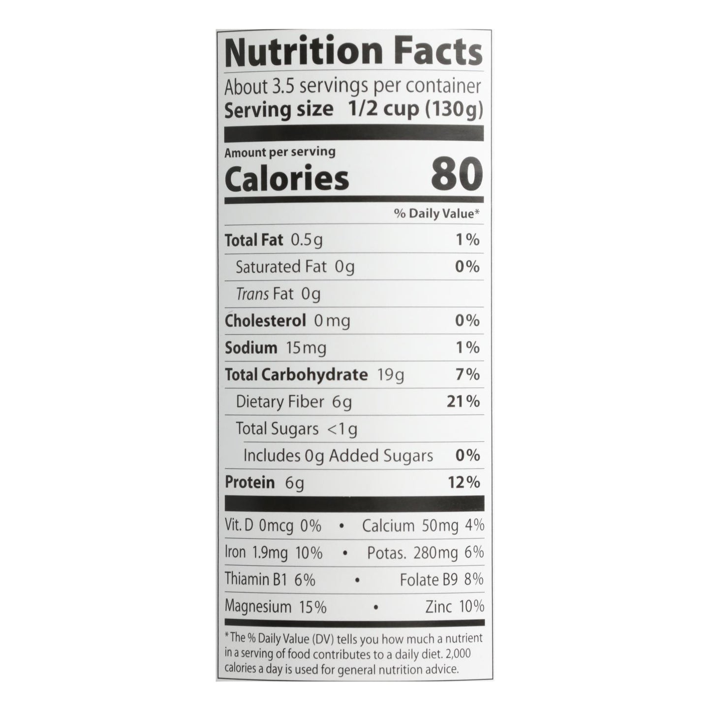 Eden Foods Organic Black Beans - Case of 12 - 15 oz.