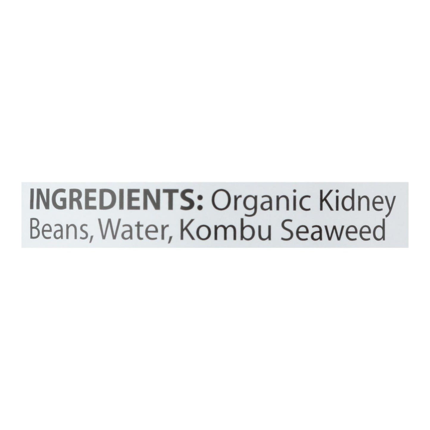 Eden Foods Organic Kidney Beans - Case of 12 - 15 oz.