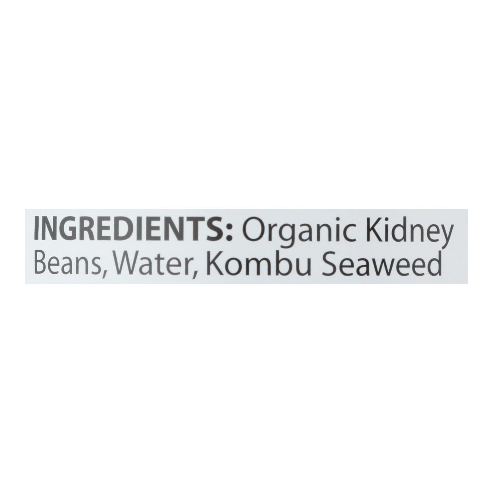 Eden Foods Organic Kidney Beans - Case of 12 - 15 oz.