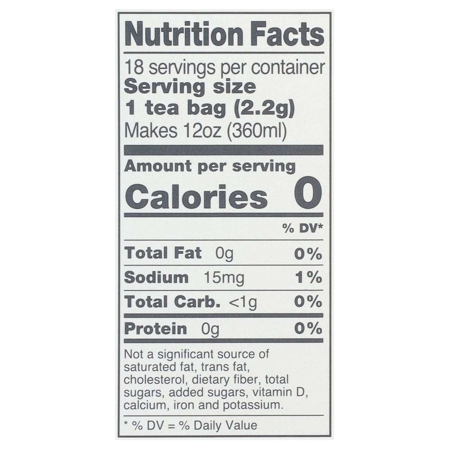 Good Earth Herbal and Black Tea - Sweet and Spicy - Case of 6 - 18 Count