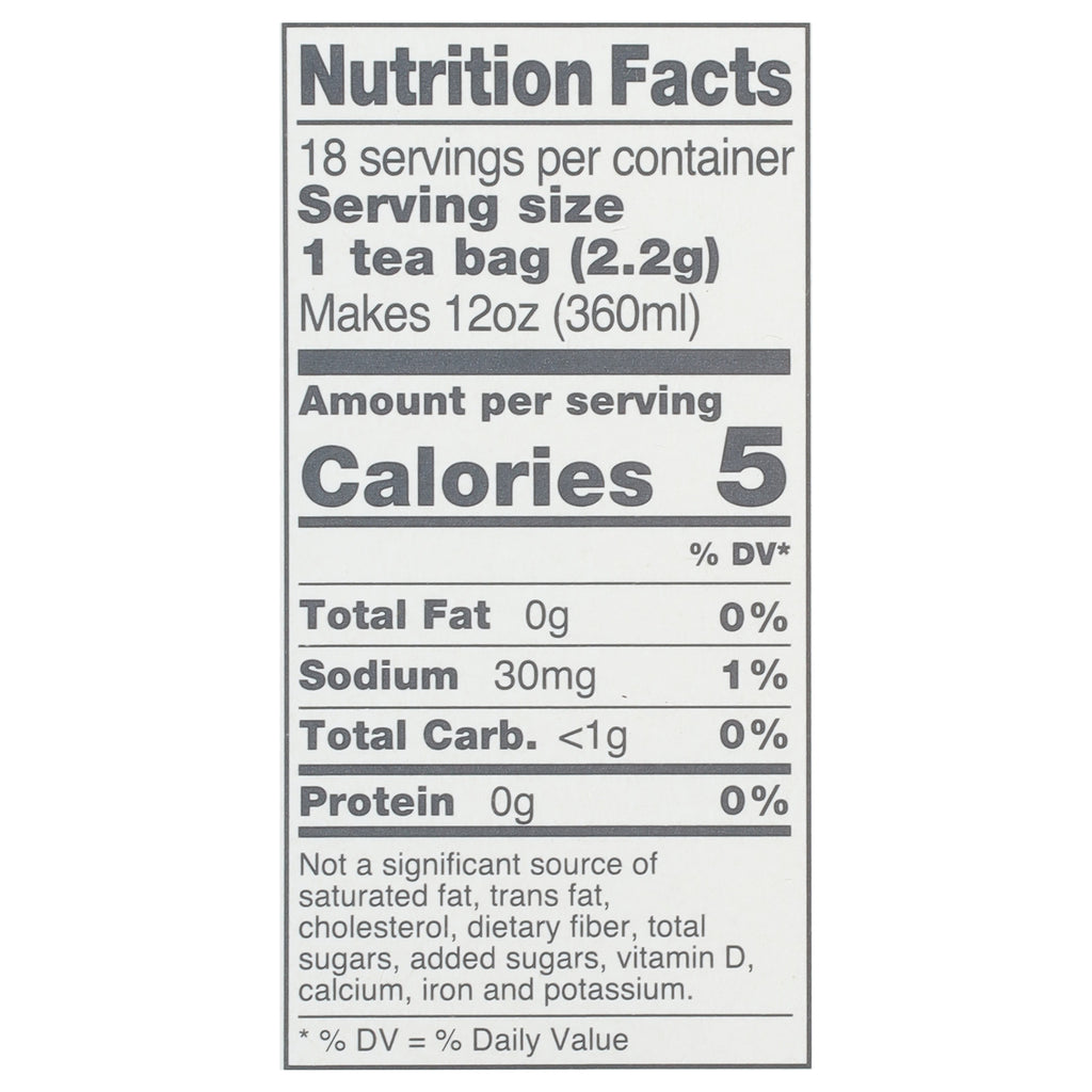 Good Earth Herbal Tea - Sweet and Spicy - Case of 6 - 18 Bags
