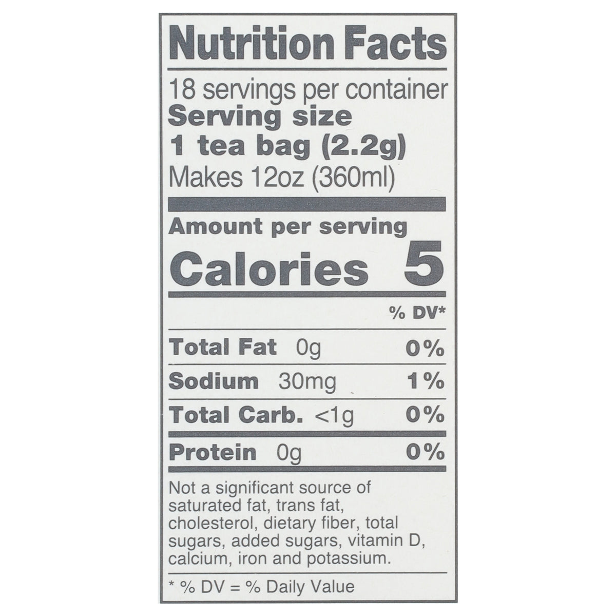 Good Earth Herbal Tea - Sweet and Spicy - Case of 6 - 18 Bags