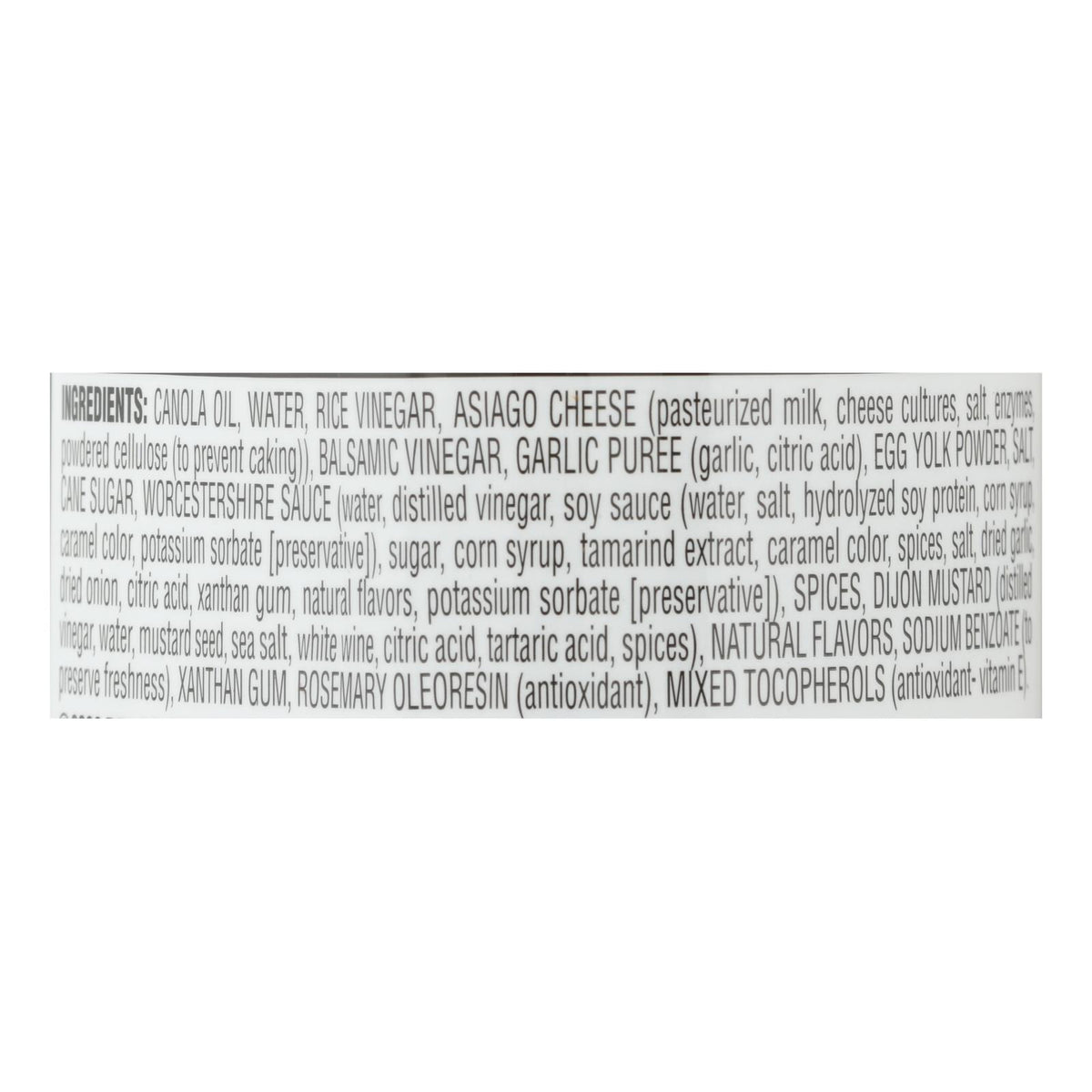 Brianna's - Salad Dressing - Asiago Caesar - Case of 6 - 12 Fl oz.