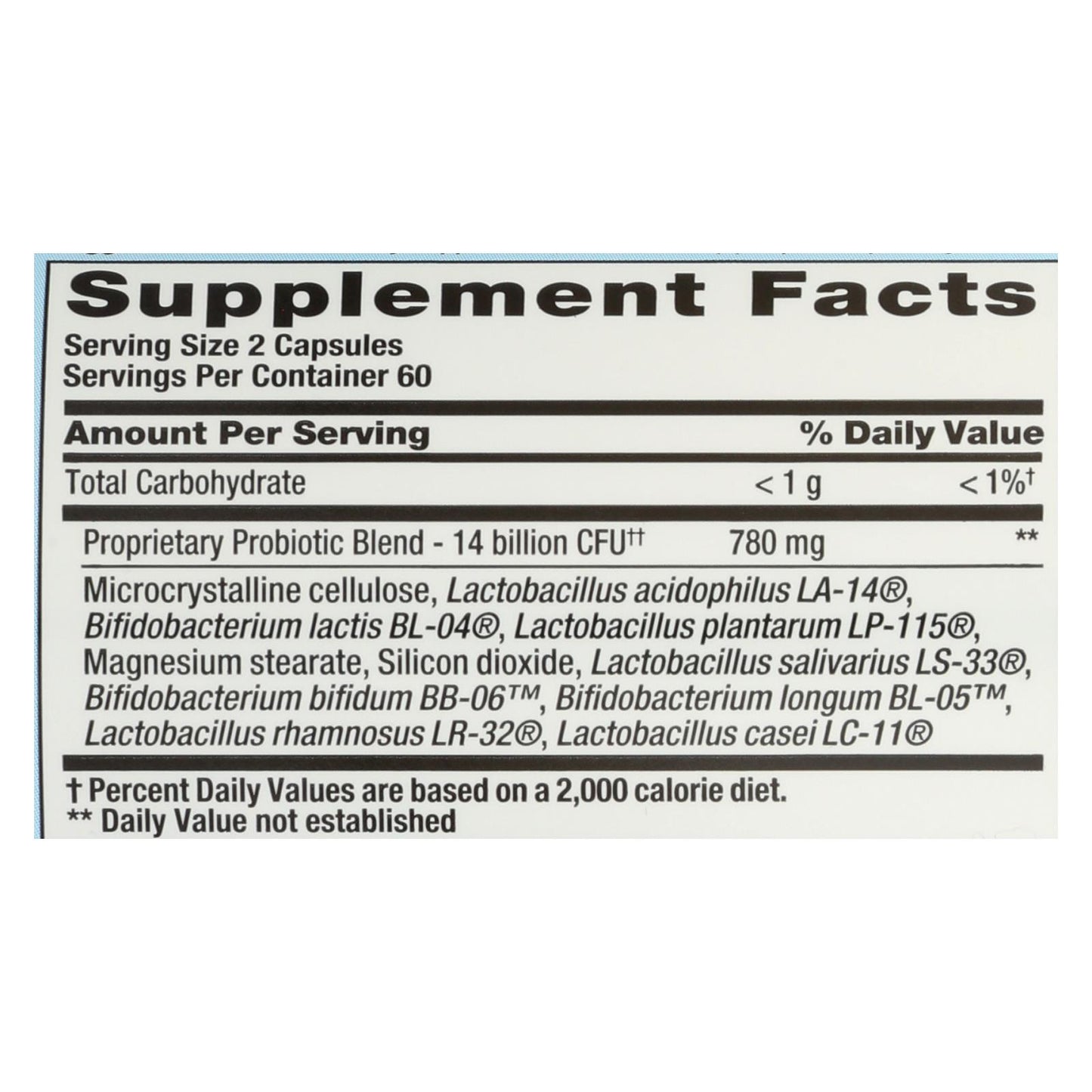 Nutrition Now PB 8 Pro-Biotic Acidophilus For Life - 120 Capsules