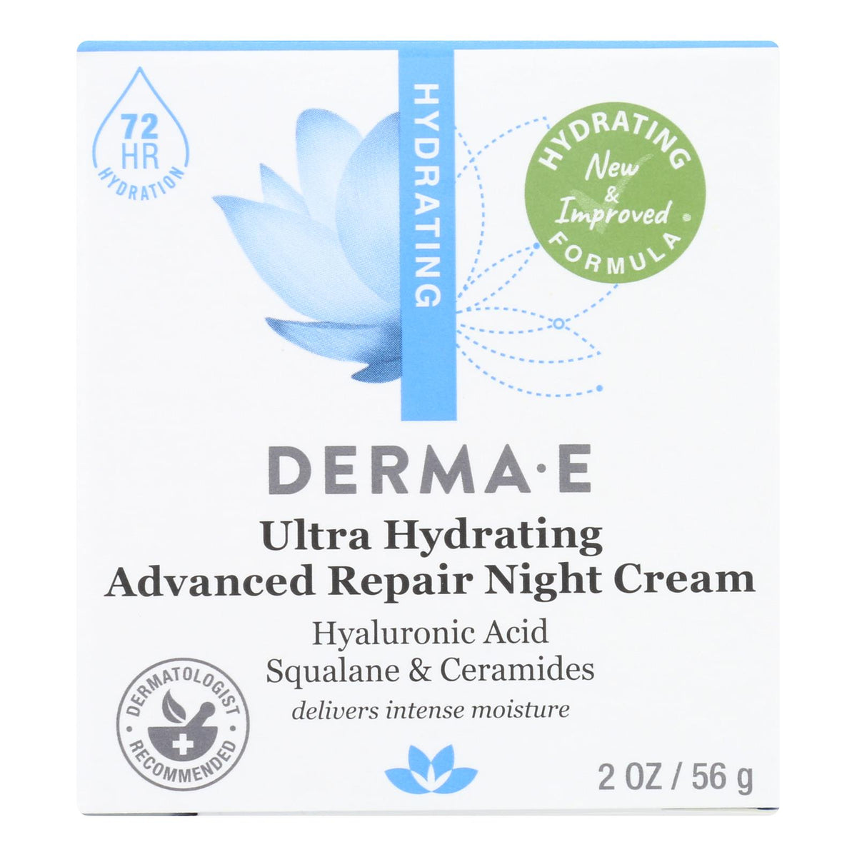 Derma E - Hyaluronic Acid Night Creme - 2 oz.