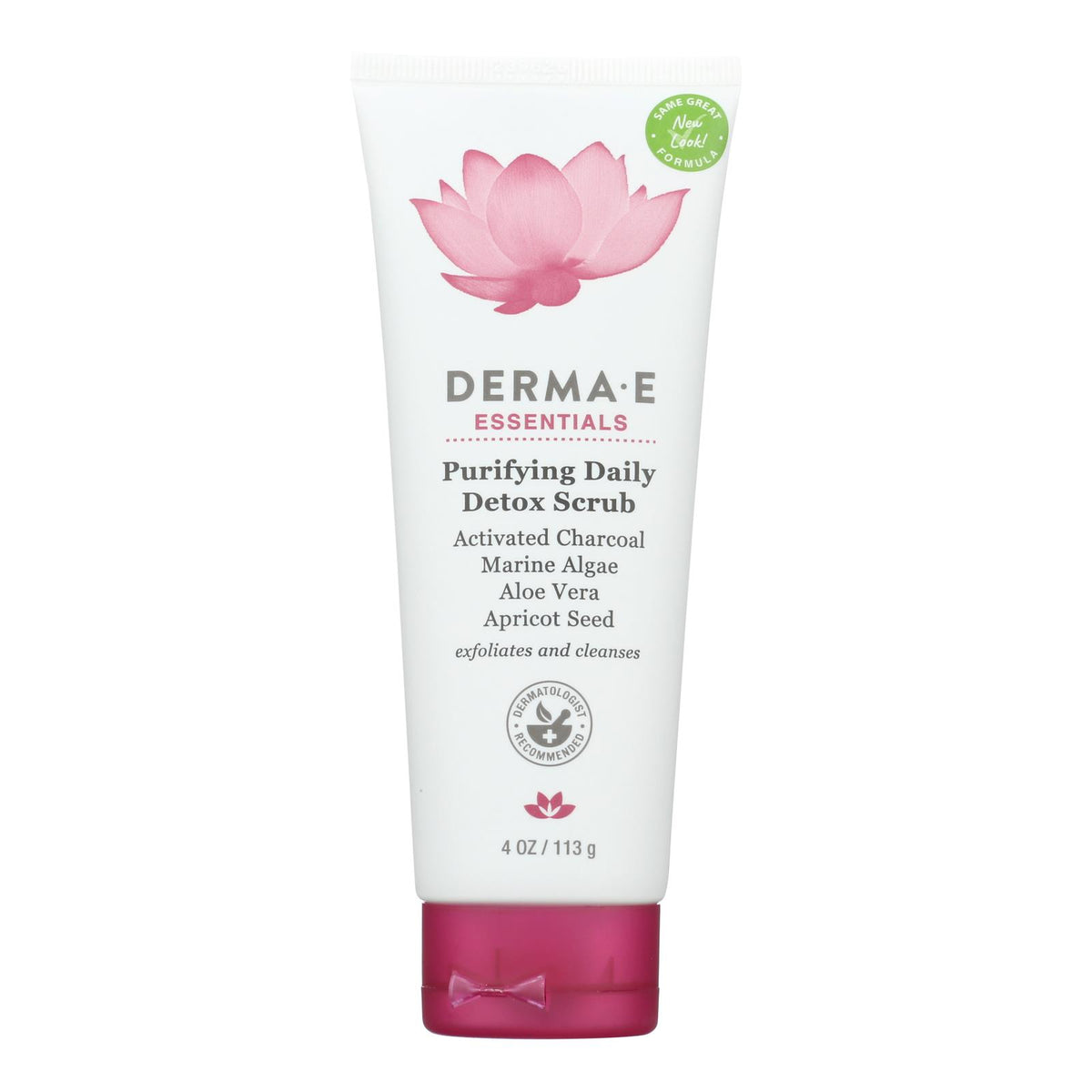 Derma E - Scrub - Purifying Daily Detox - 4 oz.