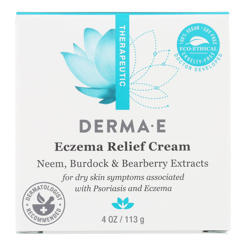 Derma E - Cream Eczema Relief - 1 Each 1-4 OZ