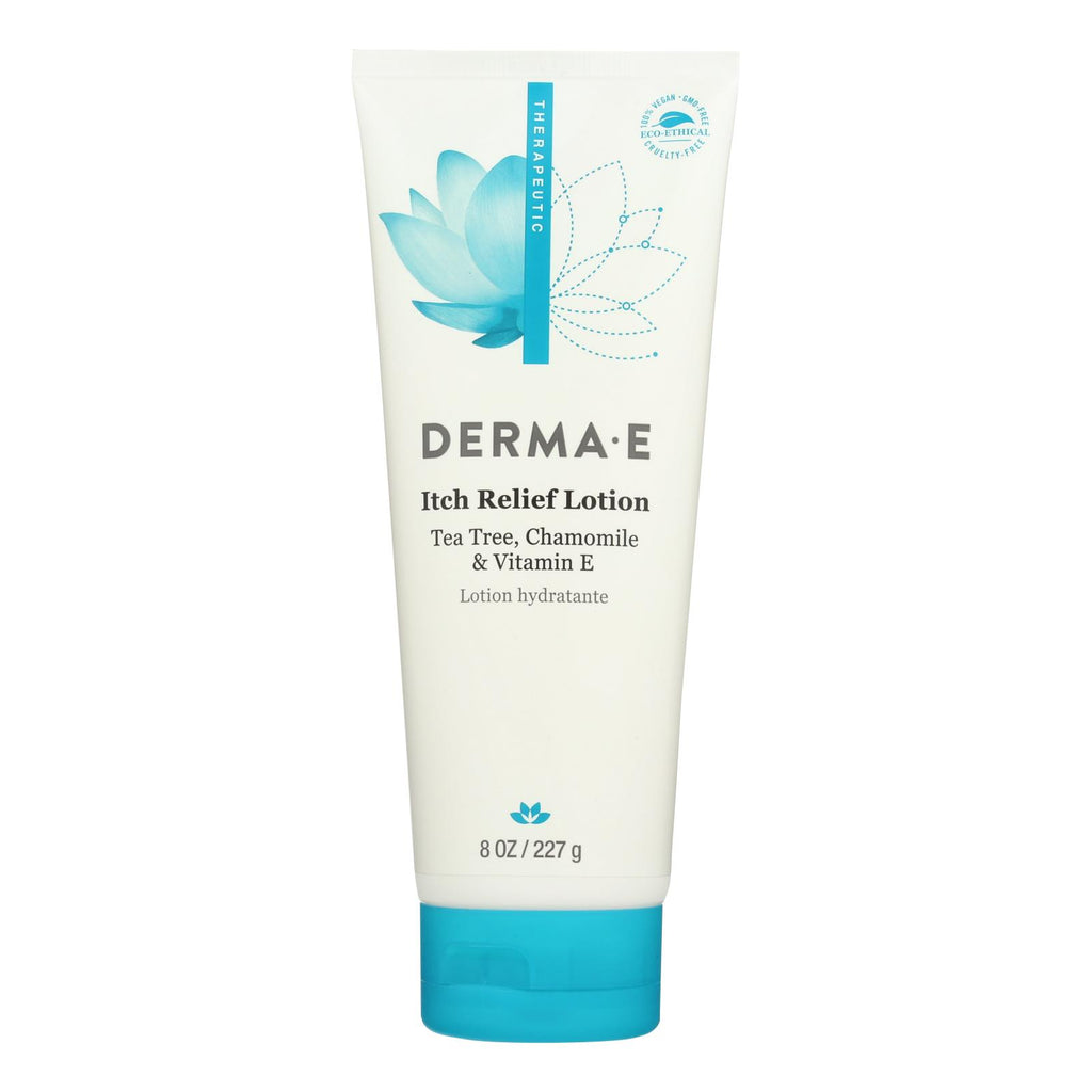 Derma E - Tea Tree Itch Relief Ltn - 8 FZ