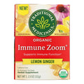 Traditional Medicinals - Tea Immune Ginger Lemon - Case of 6-16 BAG