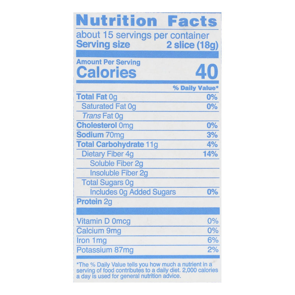 Wasa Crispbread Light Rye - Case of 12 - 9.5 oz.