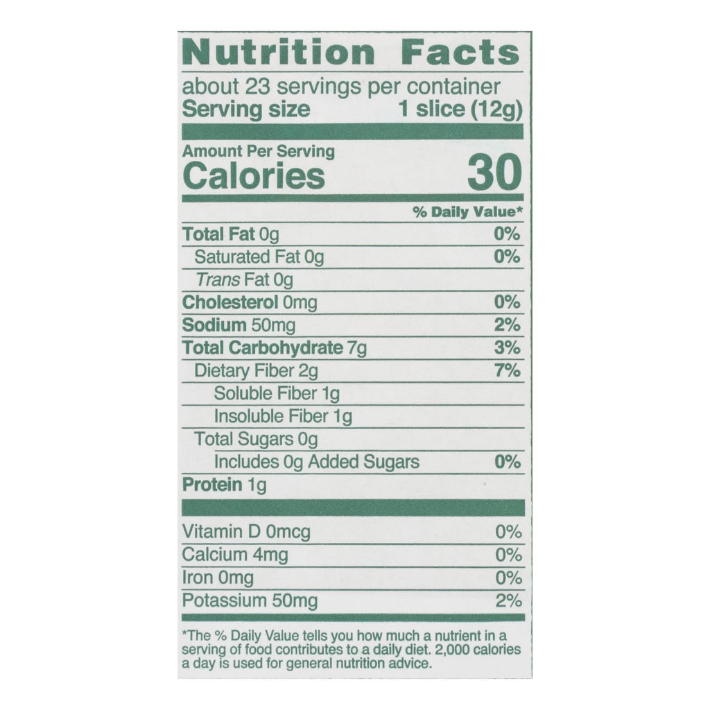 Wasa Crispbread Rye Crispbread - Sourdough - Case of 12 - 9.7 oz.