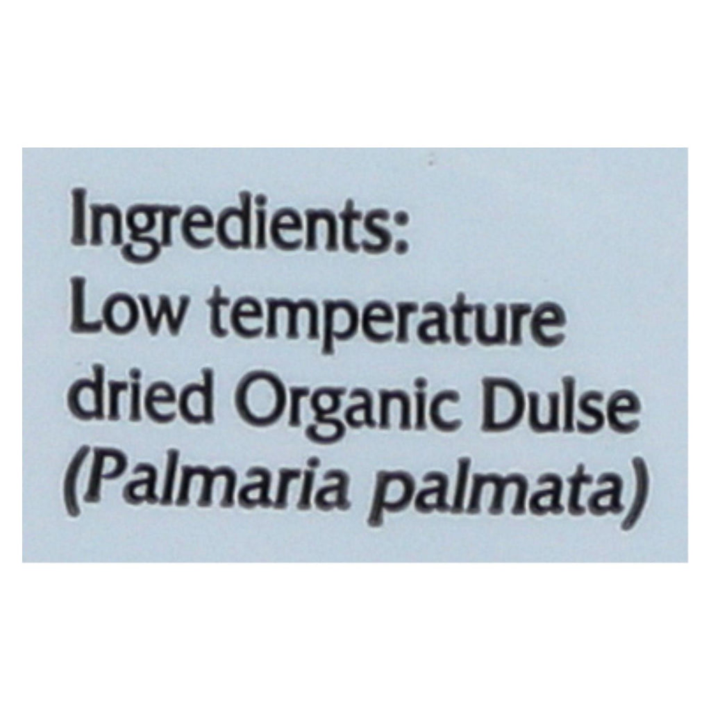 Maine Coast Organic Sea Vegetables - Dulse - Whole Leaf - 2 oz