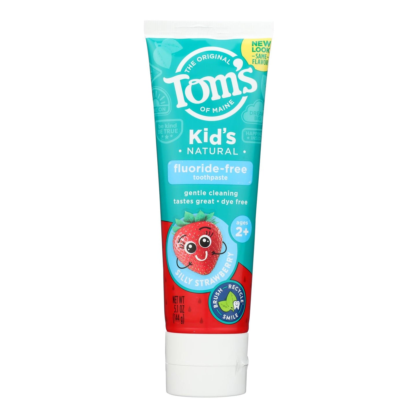 Tom's Of Maine - Tp Kids Silly Straw Ffree - Case of 6-5.1 OZ