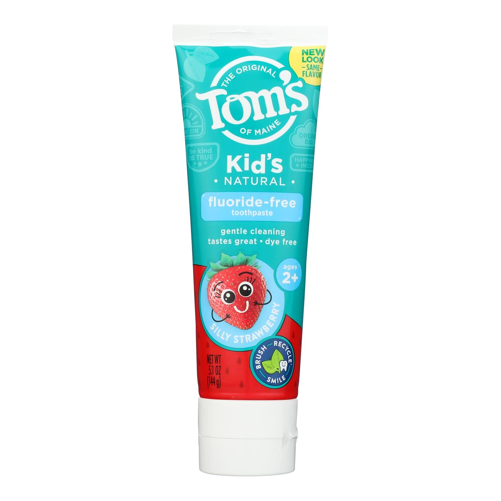 Tom's Of Maine - Tp Kids Silly Straw Ffree - Case of 6-5.1 OZ