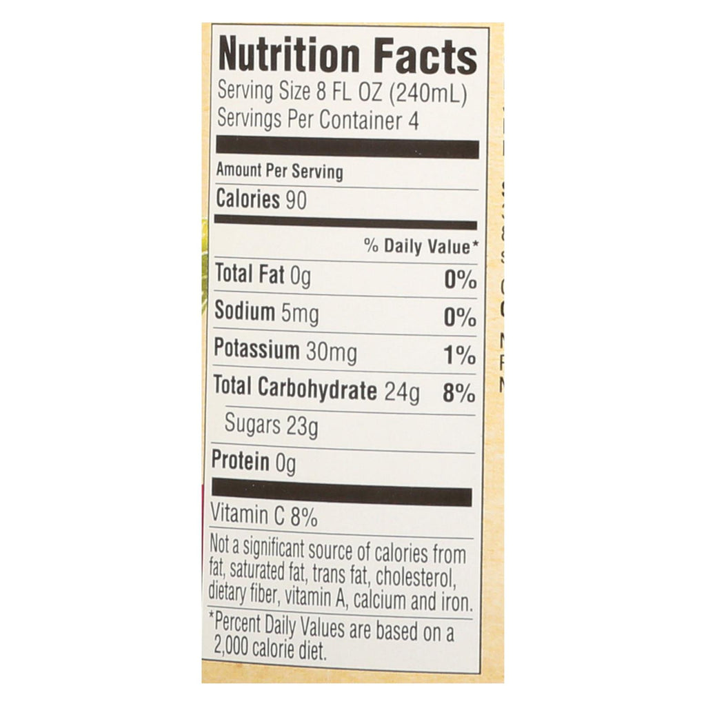 Santa Cruz Organic Lemonade Juice - Raspberry - Case of 12 - 32 Fl oz.