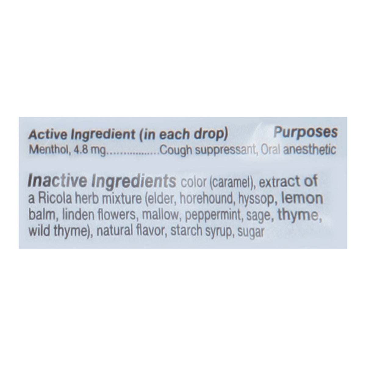 Ricola - Cough Drop Original Herb - Case of 8-21 CT