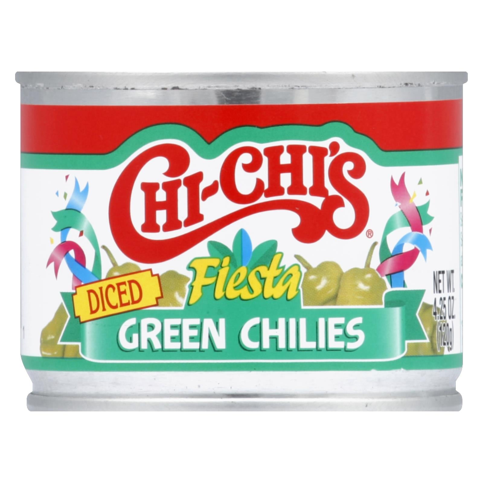 Chi Chi's - Chilies Diced Green - Case of 12 - 4 OZ