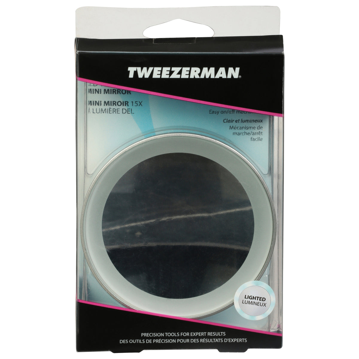 Tweezerman - Mirror Mini 15x Led Light - 1 Each-1 EA