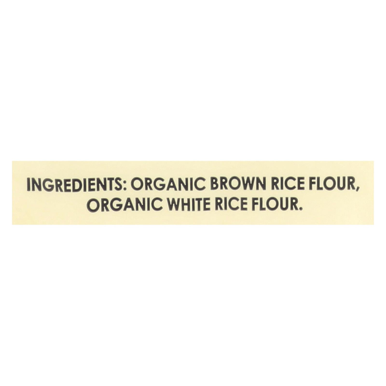 Edward and Sons Brown Rice Snaps - Unsalted Plain - Case of 12 - 3.5 oz.