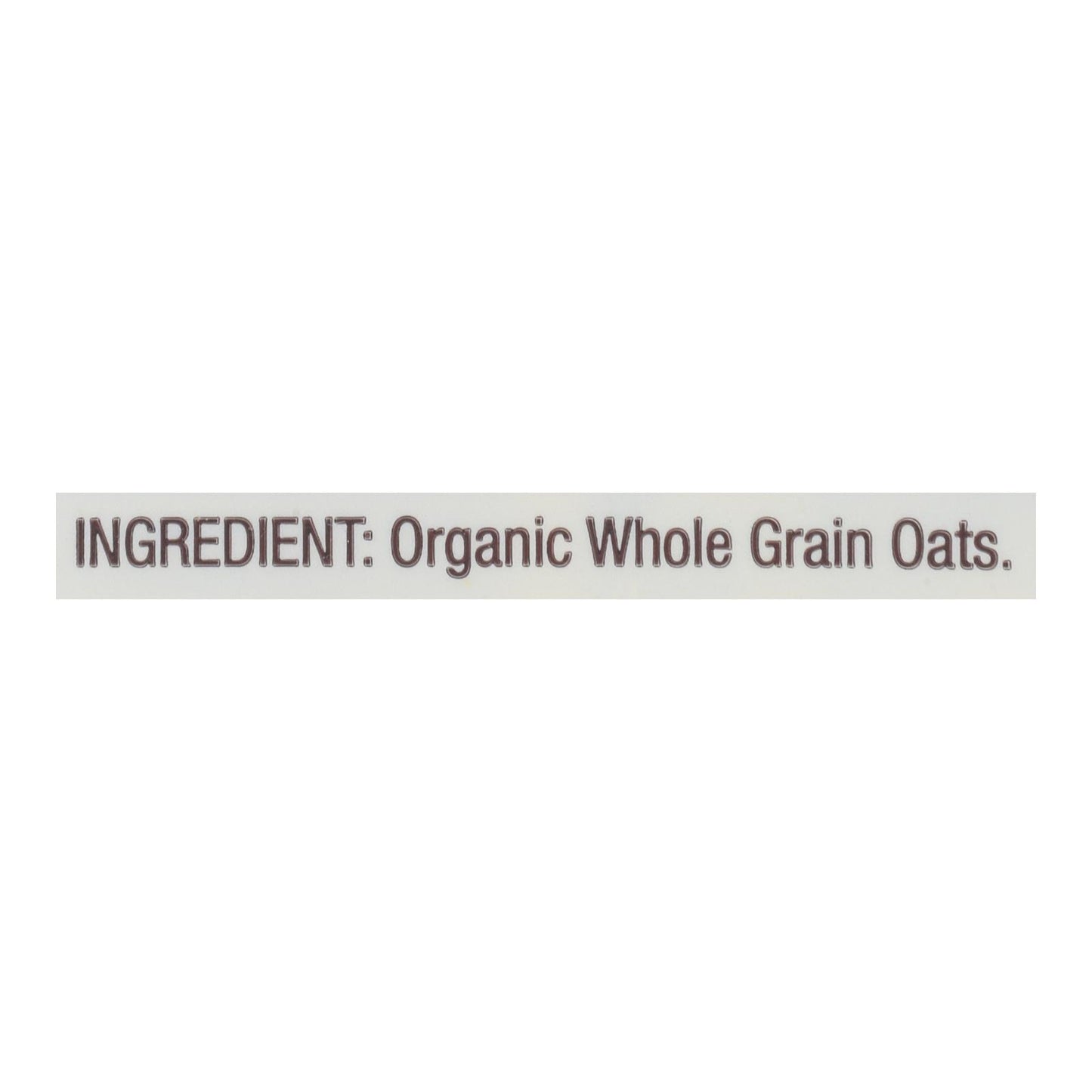 Bob's Red Mill - Organic Old Fashioned Rolled Oats - Gluten Free - Case of 4-32 OZ