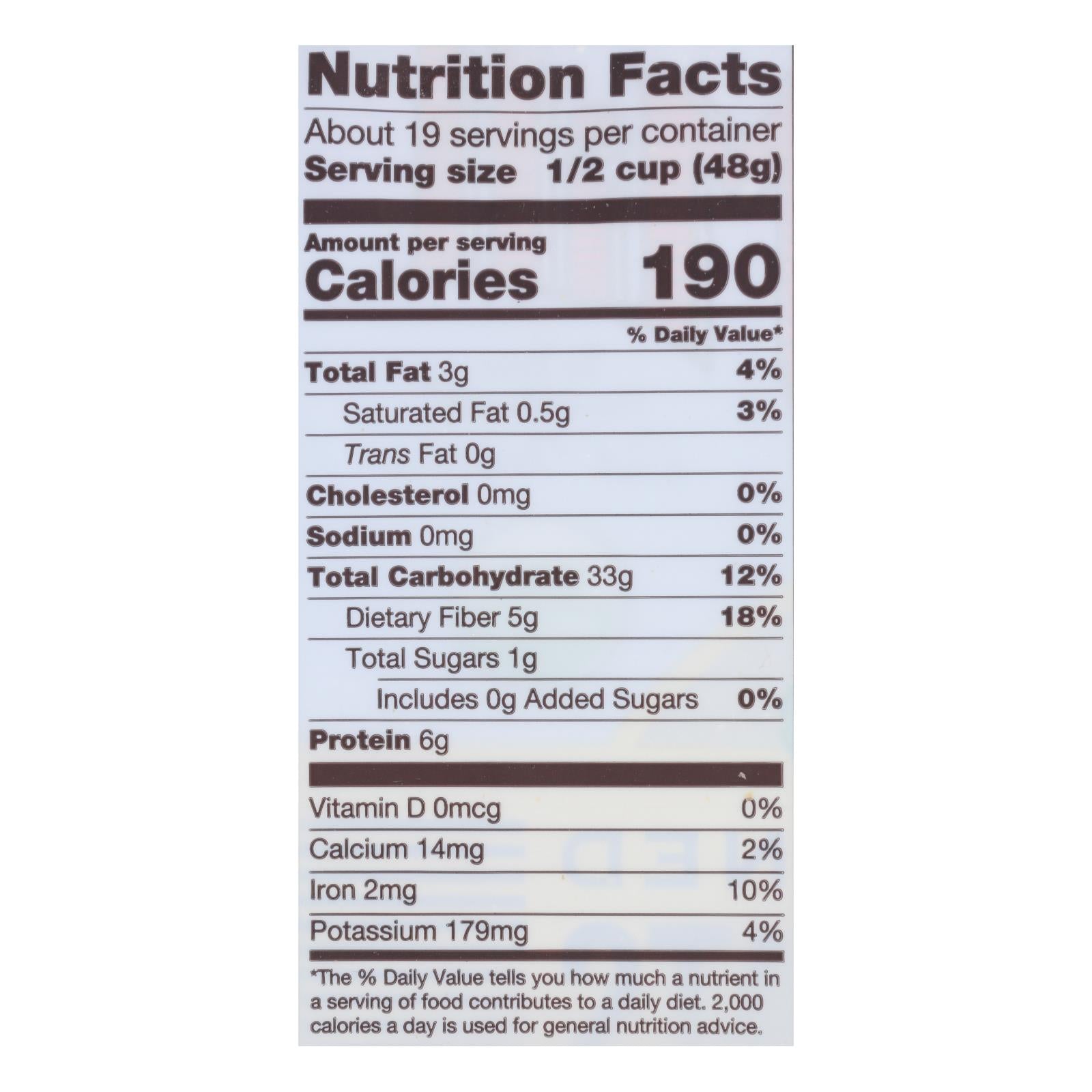 Bob's Red Mill - Organic Old Fashioned Rolled Oats - Gluten Free - Case of 4-32 OZ