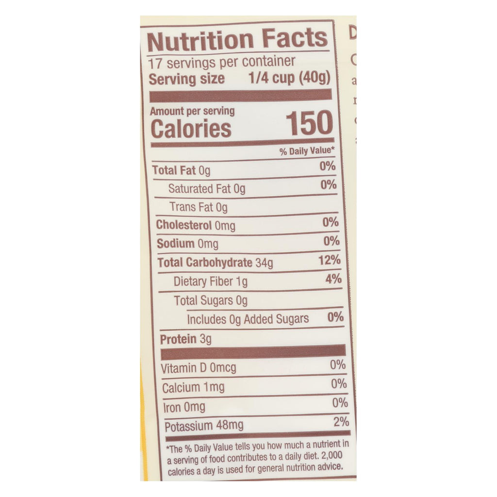 Bob's Red Mill - Rice Flour Sweet Whte Gluten Free - Case of 4 - 24 OZ