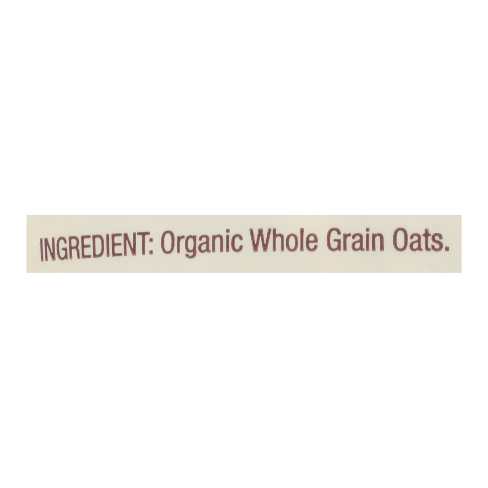 Bob's Red Mill - Oats - Organic Quick Cooking Rolled Oats - Whole Grain - Case of 4 - 16 oz.
