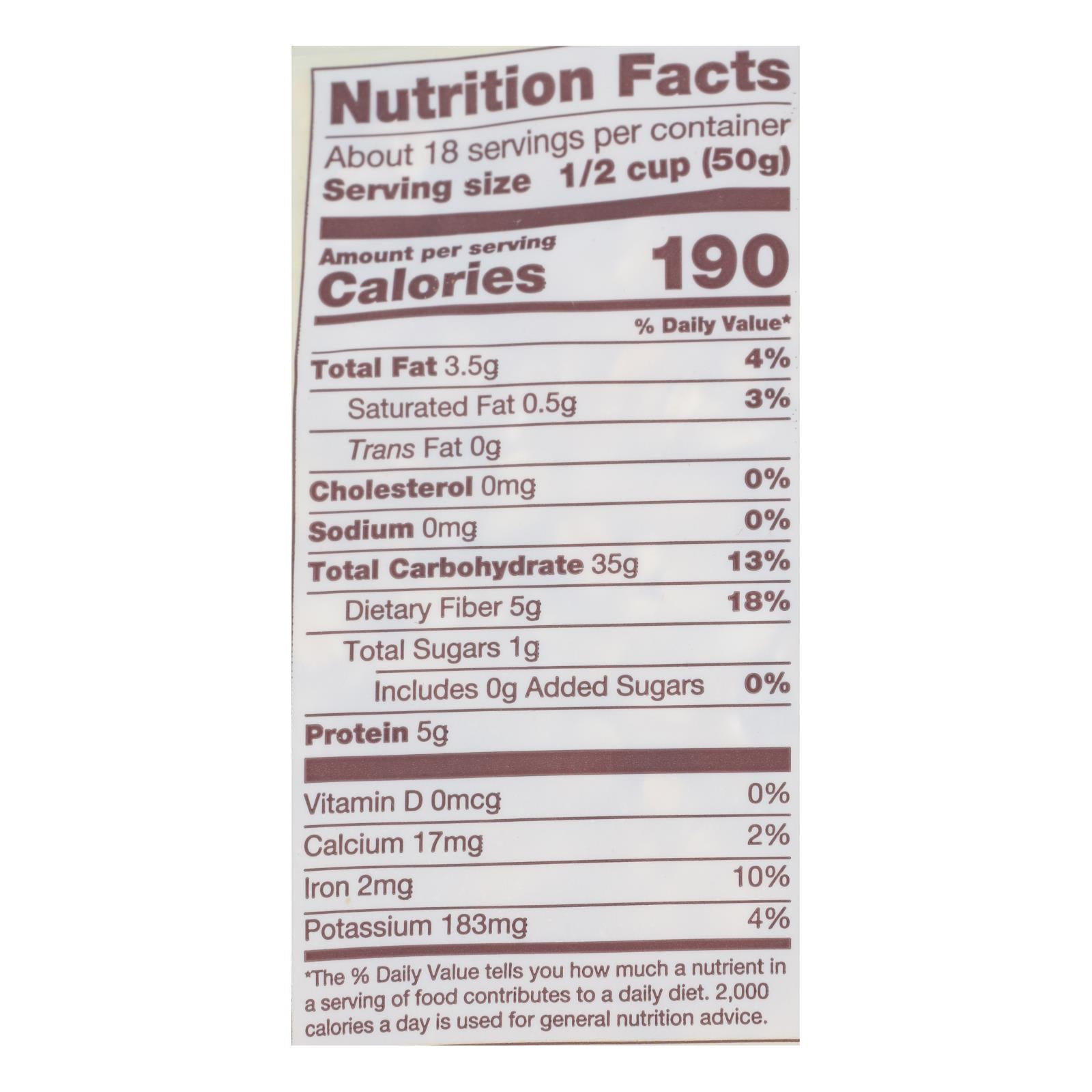 Bob's Red Mill - Oats - Organic Old Fashioned Rolled Oats - Case of 4 - 32 oz.