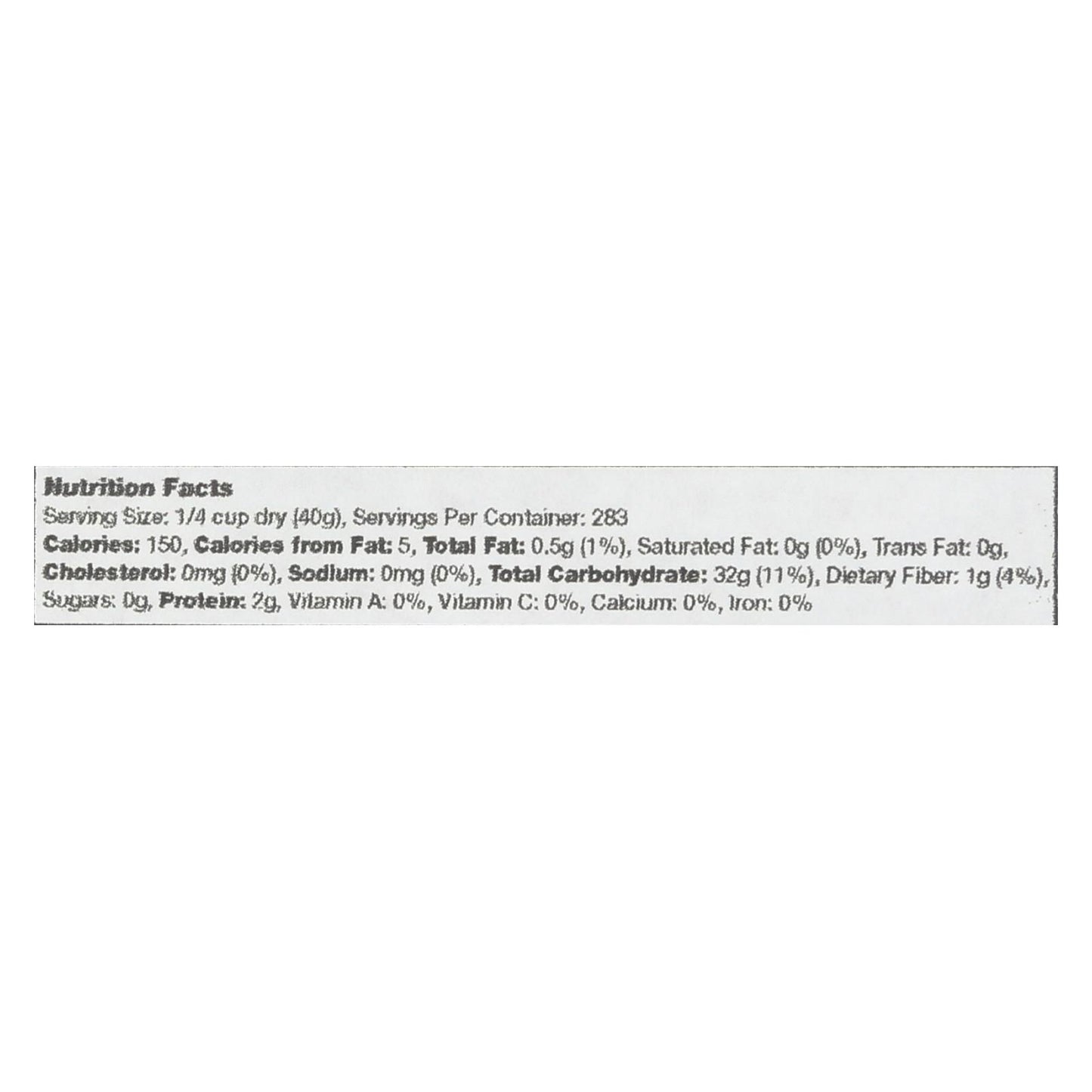 Bob's Red Mill - Flour White Rice - Case of 25 lbs.