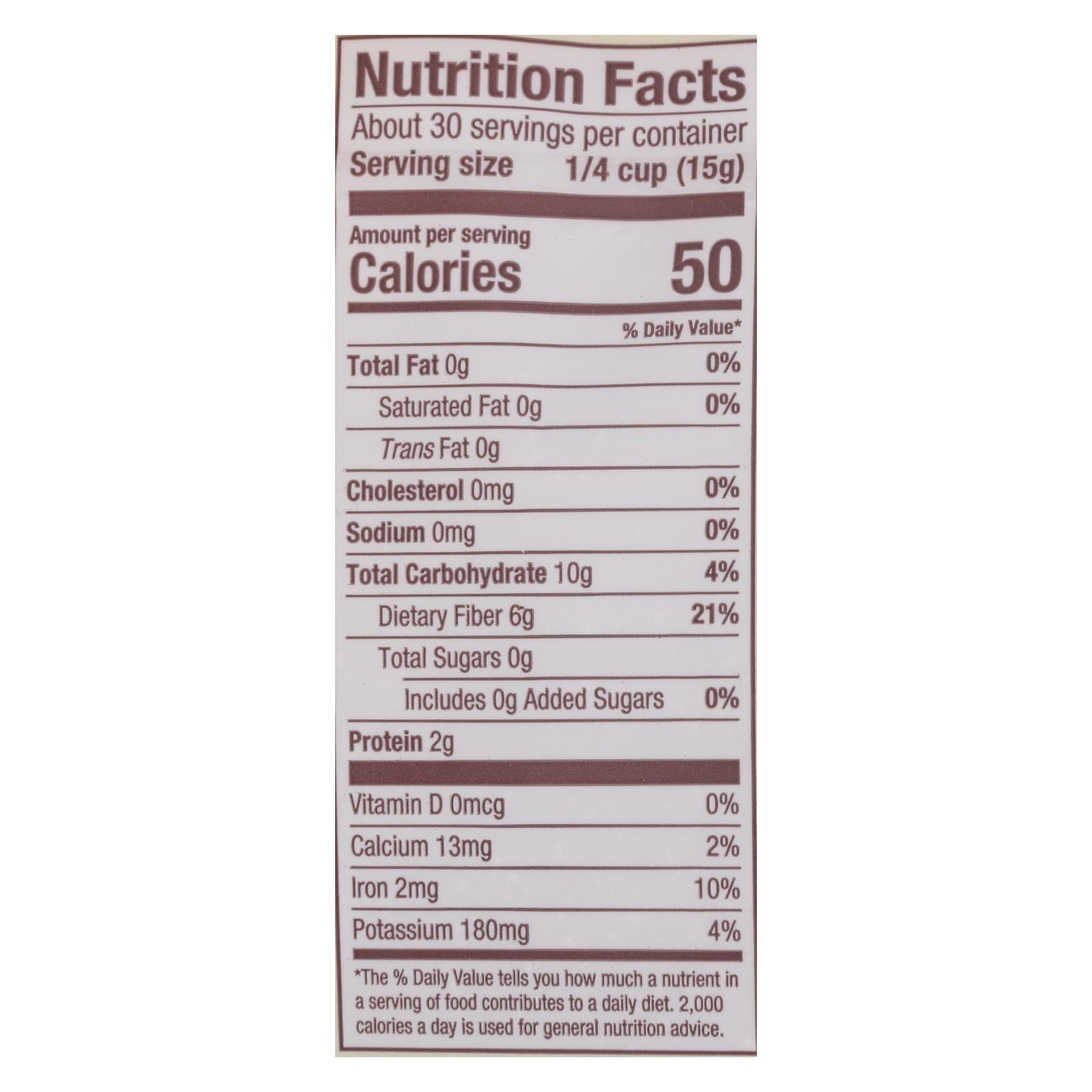 Bob's Red Mill - Wheat Bran - Case of 4-16 OZ